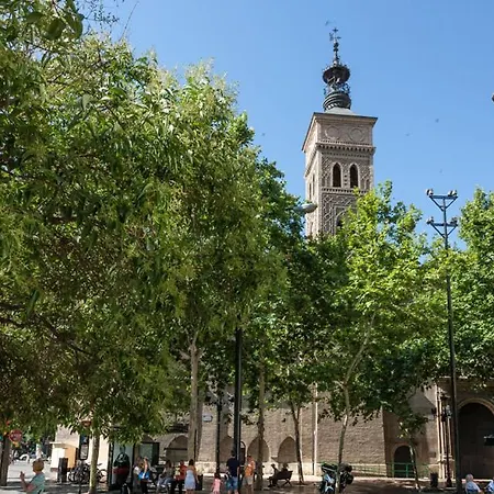 Apartamento Check-in 24h Nuevo único Wifi Familiar Centro 3 Zaragoza